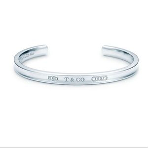 NWT Tiffany 1837 Bracelet Cuff in Silver
